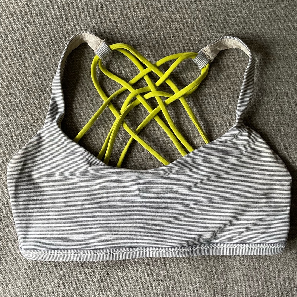 Lululemon free to be pinstripe top 8
